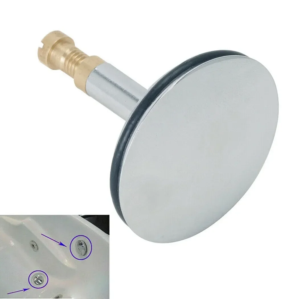 

43 мм Выдвижная заглушка для ванны, сменная пробка для ванны, раковины, плоское уплотнение, слив для ванны, ситечко, стопор для слива ванны