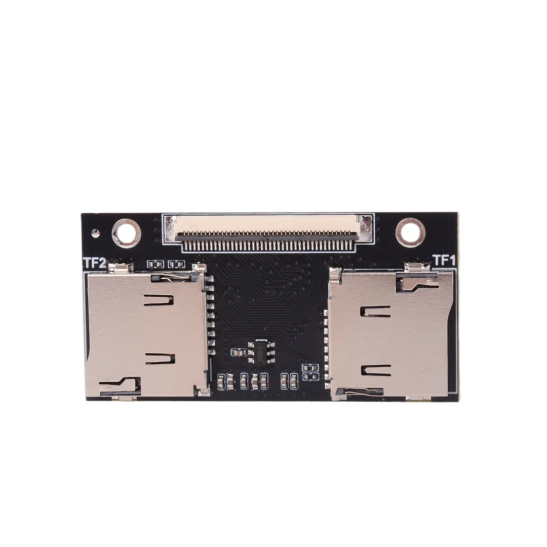 Dual TF Card To CE ZIF Adapter Card IPOD Classic 3 -7 Video Industrial PC Recorder Driving Instrument NAS Anti-Interference Card