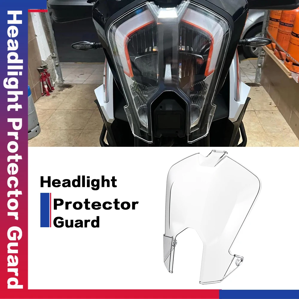 

For 1290 Super Adventure S R 2021 2022 2023 Motorcycle Accessories Front Headlamp Protection Headlight Guard Protector Cover