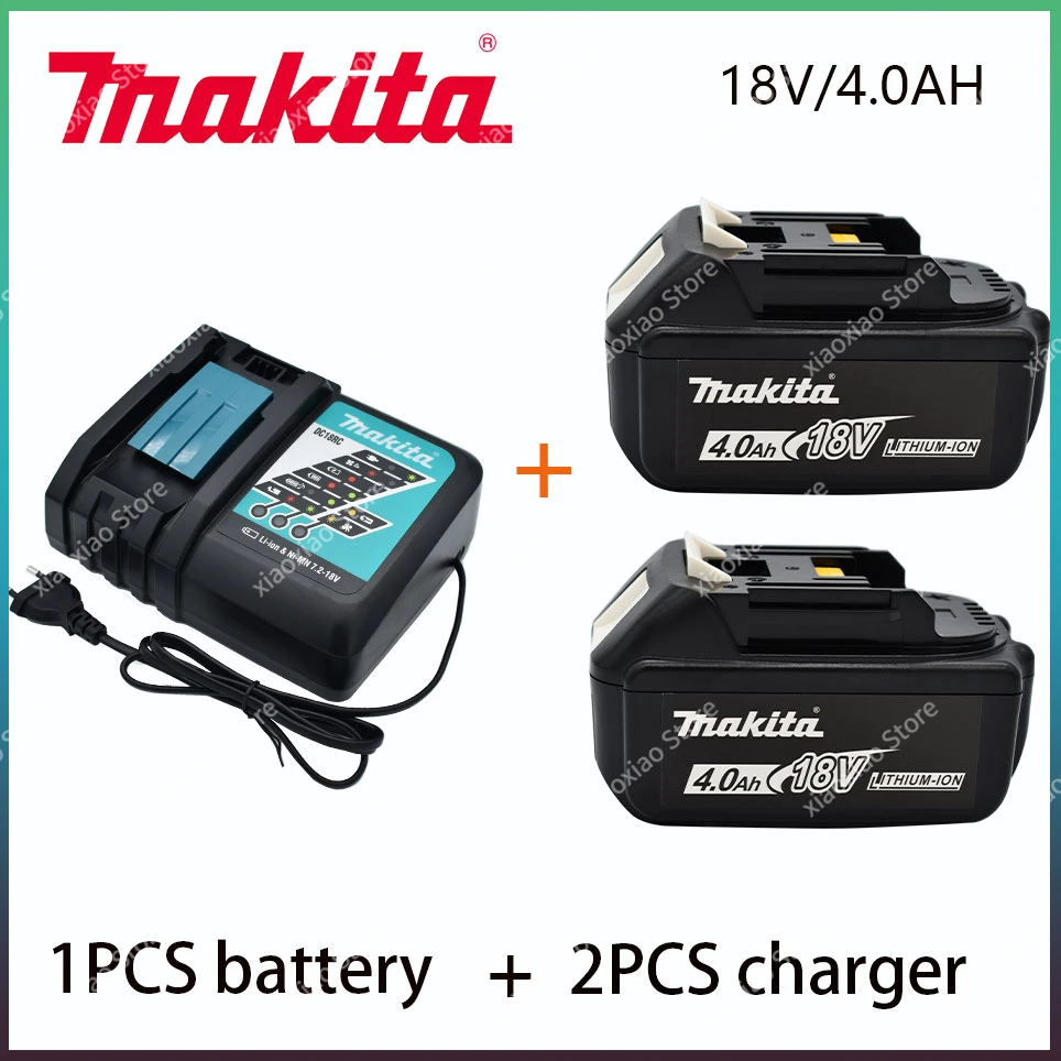 

100% оригинальное зарядное устройство Makita 4,0 Ач 18 в для литий-ионных аккумуляторов DC18RF BL1840 BL1830 BL1430BL1440 DC18RC зарядный инструмент с USB портом