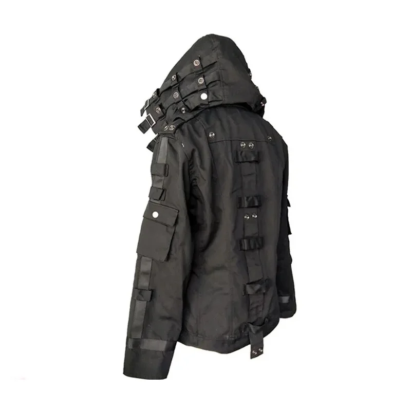 Frango Cosplay Fantasias para Pubg, Capa com capuz, Capuz da Idade Média, Pubg Jacket, Sobretudo, Capa Coats, Crianças e Adultos