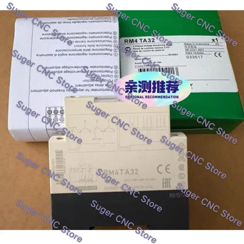 New RM4TA32 Phase Sequence Protection Relay, Fast Delivery