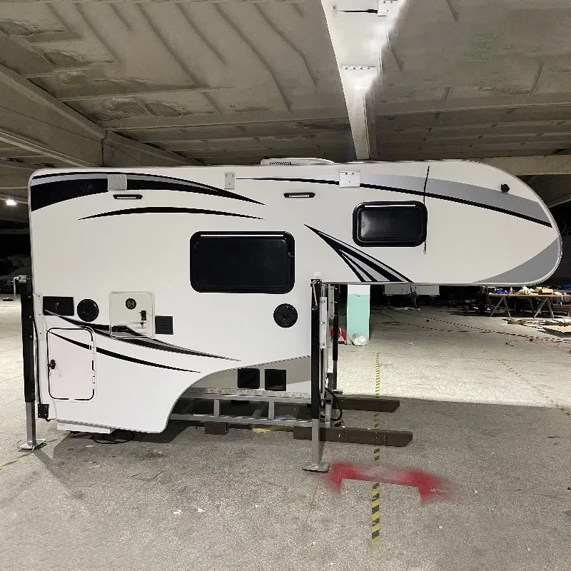 Travel pickup, camper, hardtop food trailer with customizable interior layout and sturdy body
