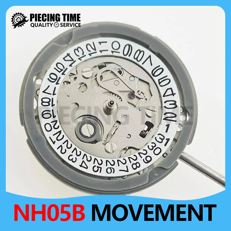 Fully Mechanical Watch Replacement PpartsImported NH05 NH05B Japanese Made Automatic Movement, Single Calendar Date 3,