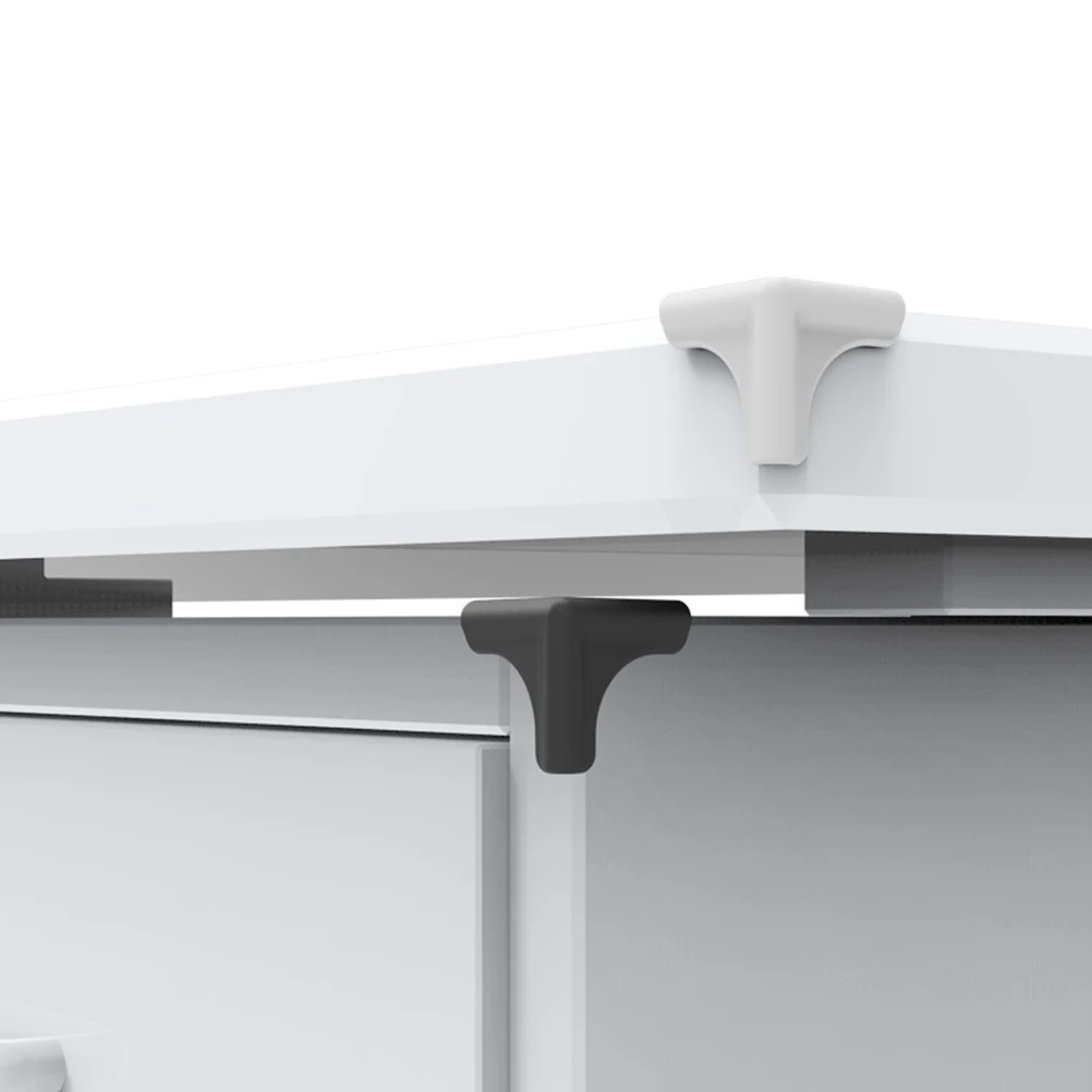 4 قطعة حامي الزاوية لينة سيليكون مكافحة تحطم طفل سلامة مكتب الجدول الأثاث مكتب حامي الزاوية