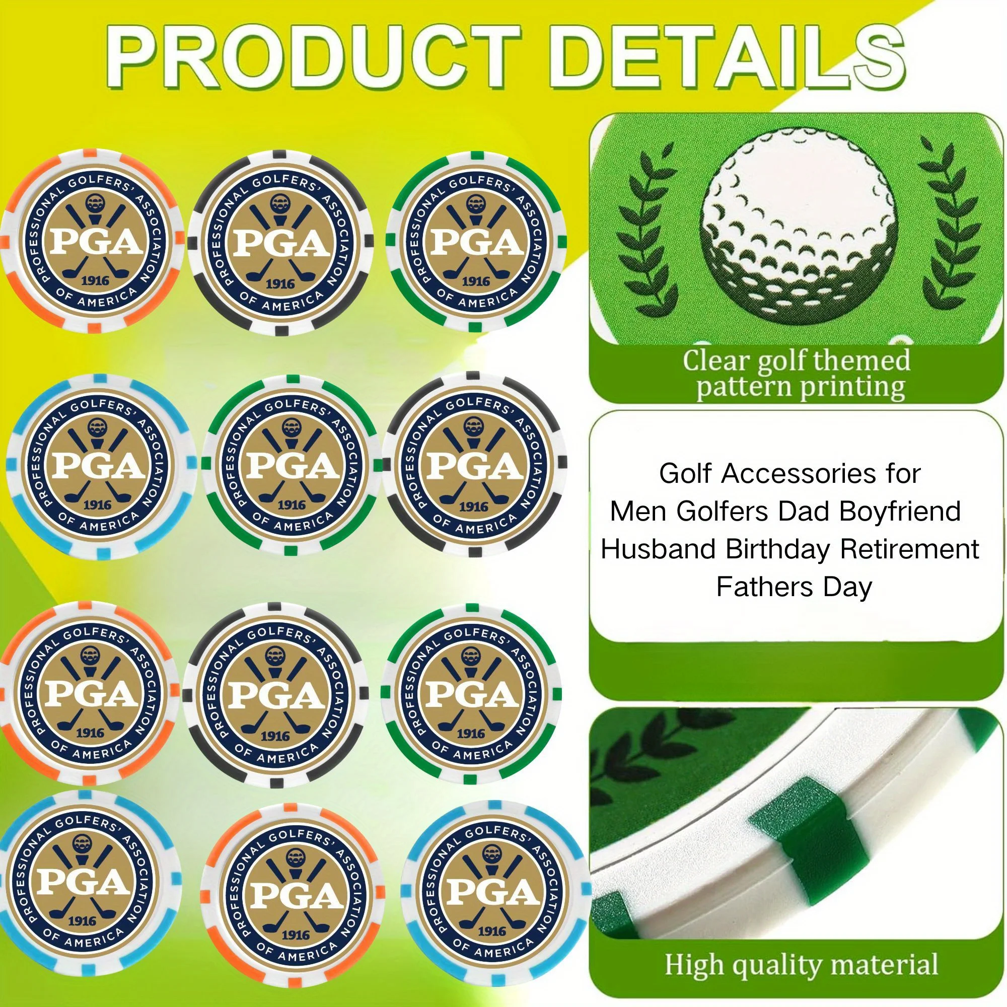 Thumbnail 3 - #3 New Golf Ball Markers Arrivals