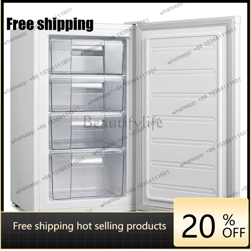 LS vertical freezer with drawers mini breast milk deepfreezer freezer