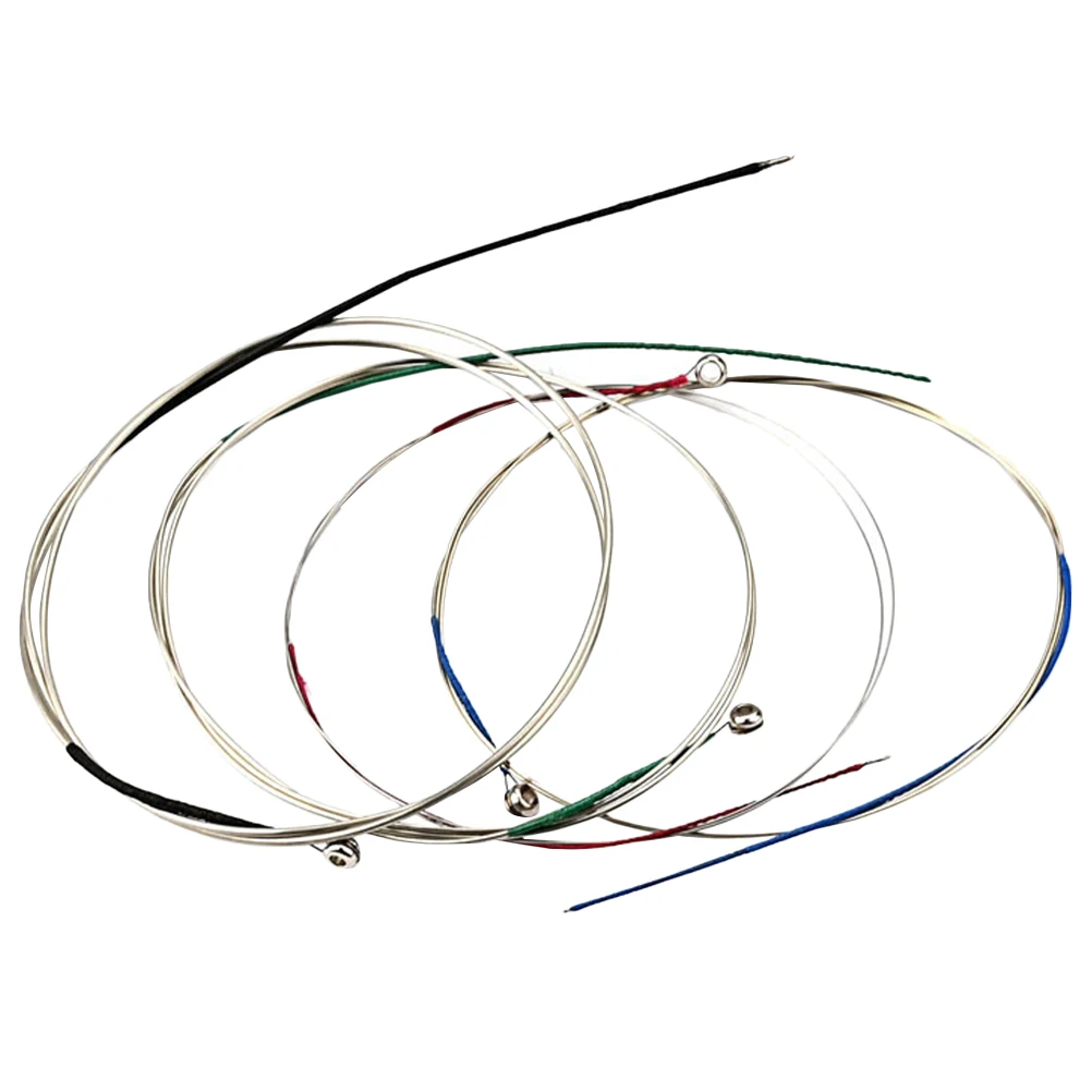 

1 Set Metal Viola Strings Replacement Parts Supplies Strong Durable Easy Use Standard Tension Bright Tone Resonant Sound Kit