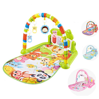 Baby Activity Gym Music Rack Play Mat Kid Rug Puzzle Carpet Piano Keyboard Infant Playmat Crawling Game Pad Baby Toy Gift