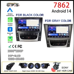 Per Lexus GS300 S190 GS350 GS400 GS430 GS450h GS460 GS 300 III 3 350 Carplay Auto Radio Multimediale ANdroid Video Navigazione per auto