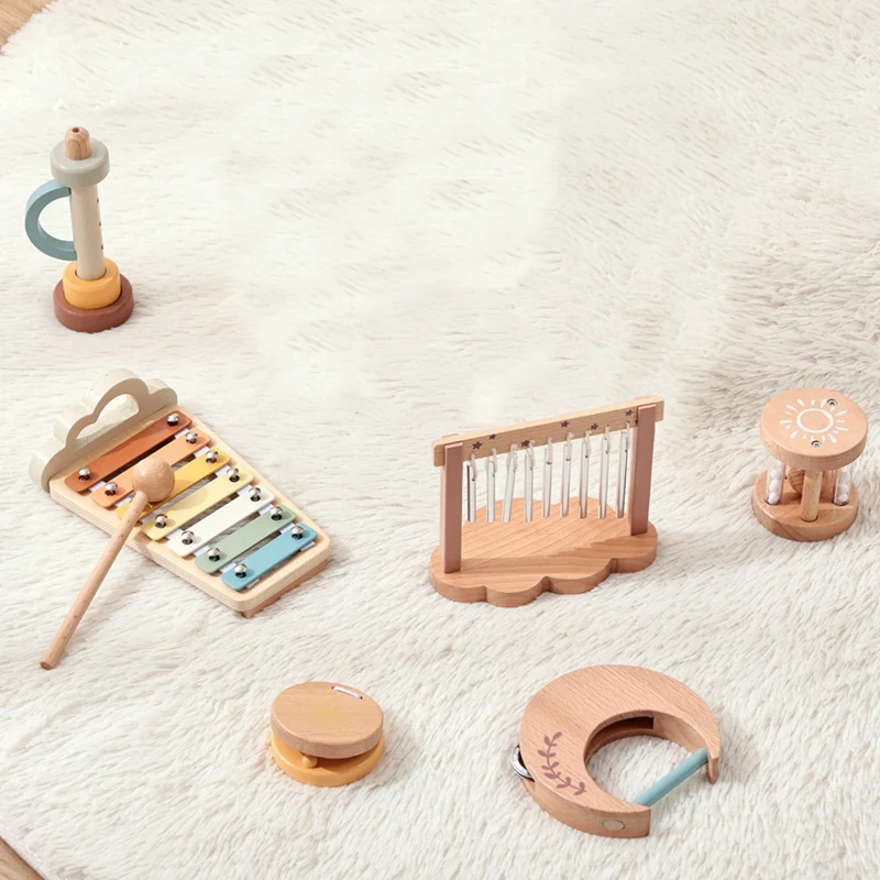 

Children'S Musical Toys Hearing Exercise Sun RingingJAS