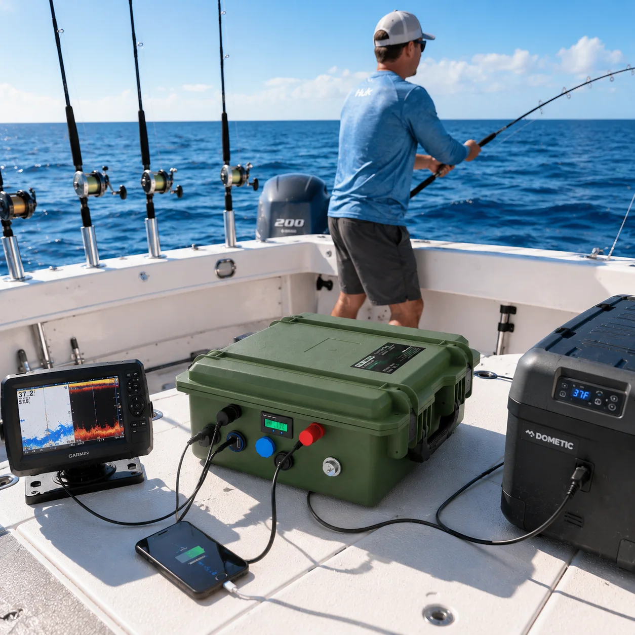 Lifepo4 Batarya 12V 50AH 100AH - Fish Finder Battery incelemesi ve fiyatı