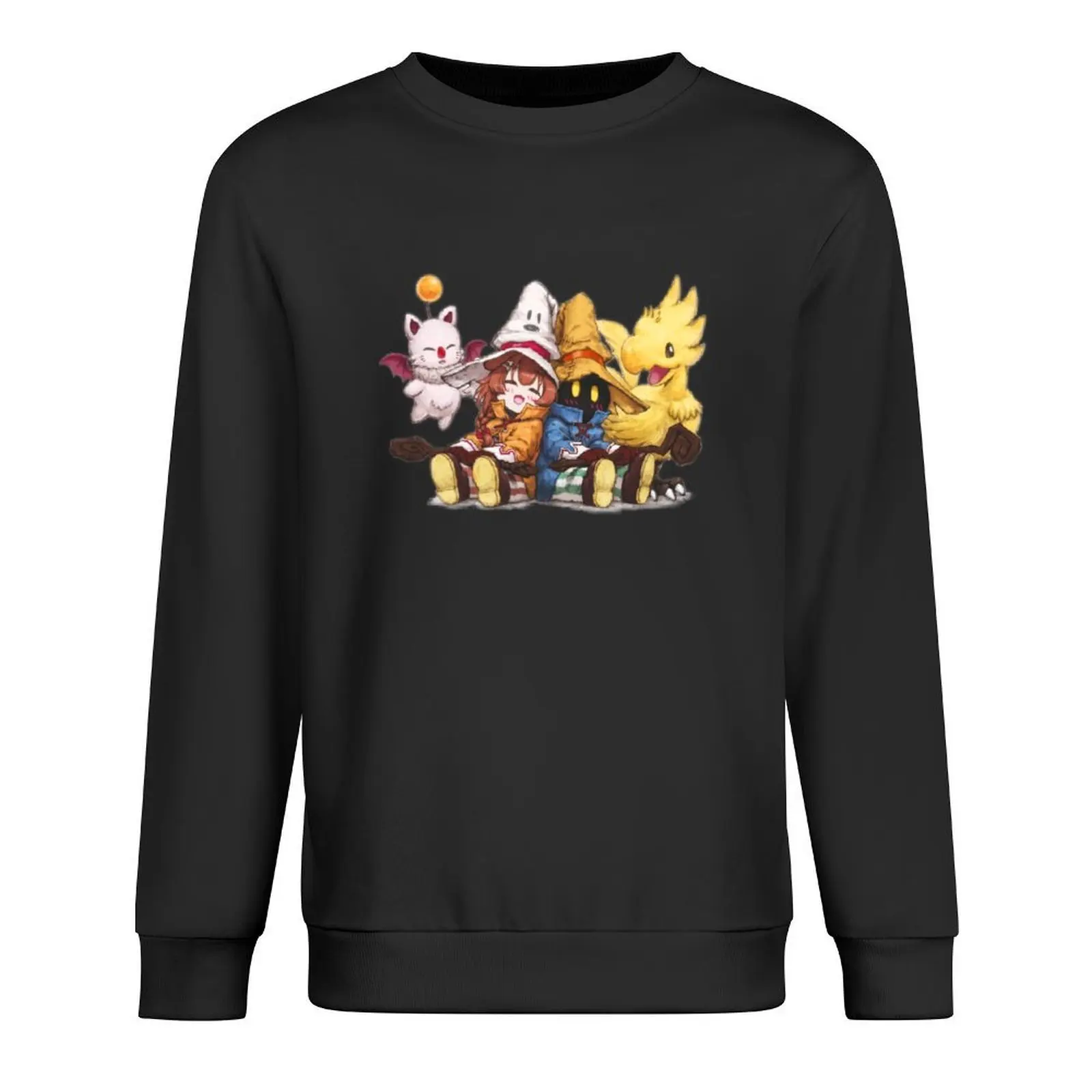 

Chocobo, Moogle & Vivi Pullover tracksuit men's sweat-shirt korean style clothes mens clothing oversize sweatshirts