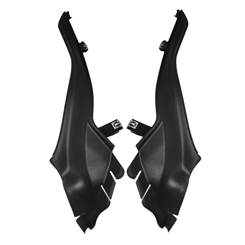 

2PCS Auto Fender Cowl Cover Cap Trim For Jeep For Cherokee 2014 -2018 OEM Number 68102561AE/68102560AE Black Accessories