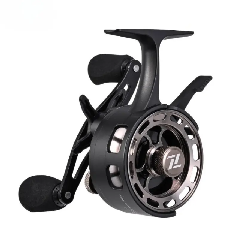 CNC Raft Lure Ice Fishing Reel Baitcasting Quick Release Reel Metal  Spool Coil Smooth Lure Fish Wheel Equipment Accessories