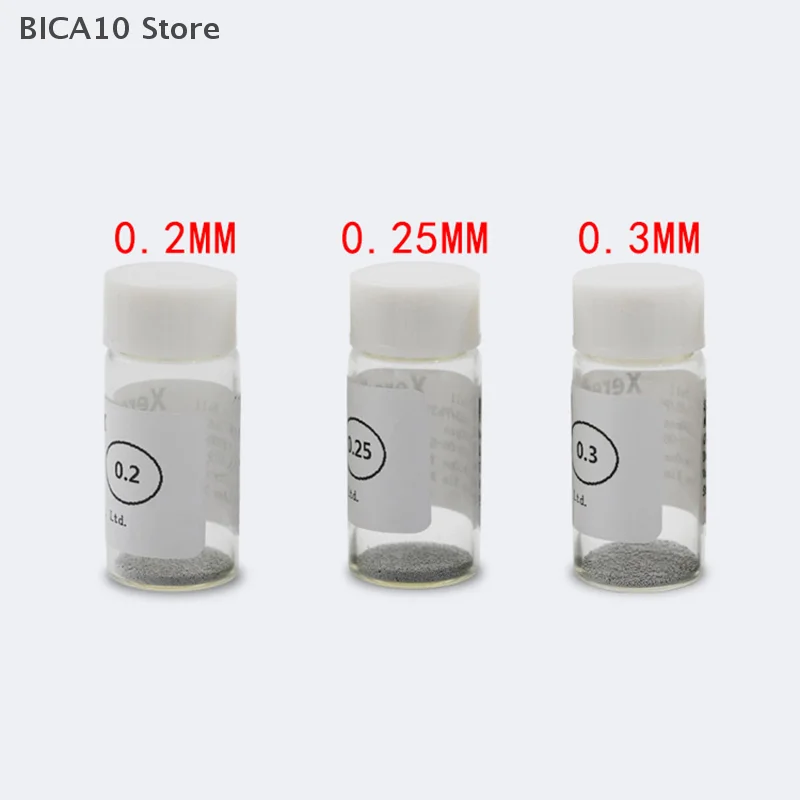 BGA 리드 솔더 볼 25000 개/병 0.25 0.3 0.35mm 칩 납땜 수리 솔더 비즈 전화 컴퓨터 칩 용접