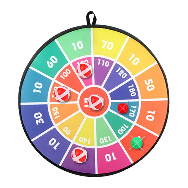 Kinderen, kleverige ballen, dartbordsets, kleverige doelballen, doek, decompressie dartborden, ouder-kind spellen, kinderspeelgoed