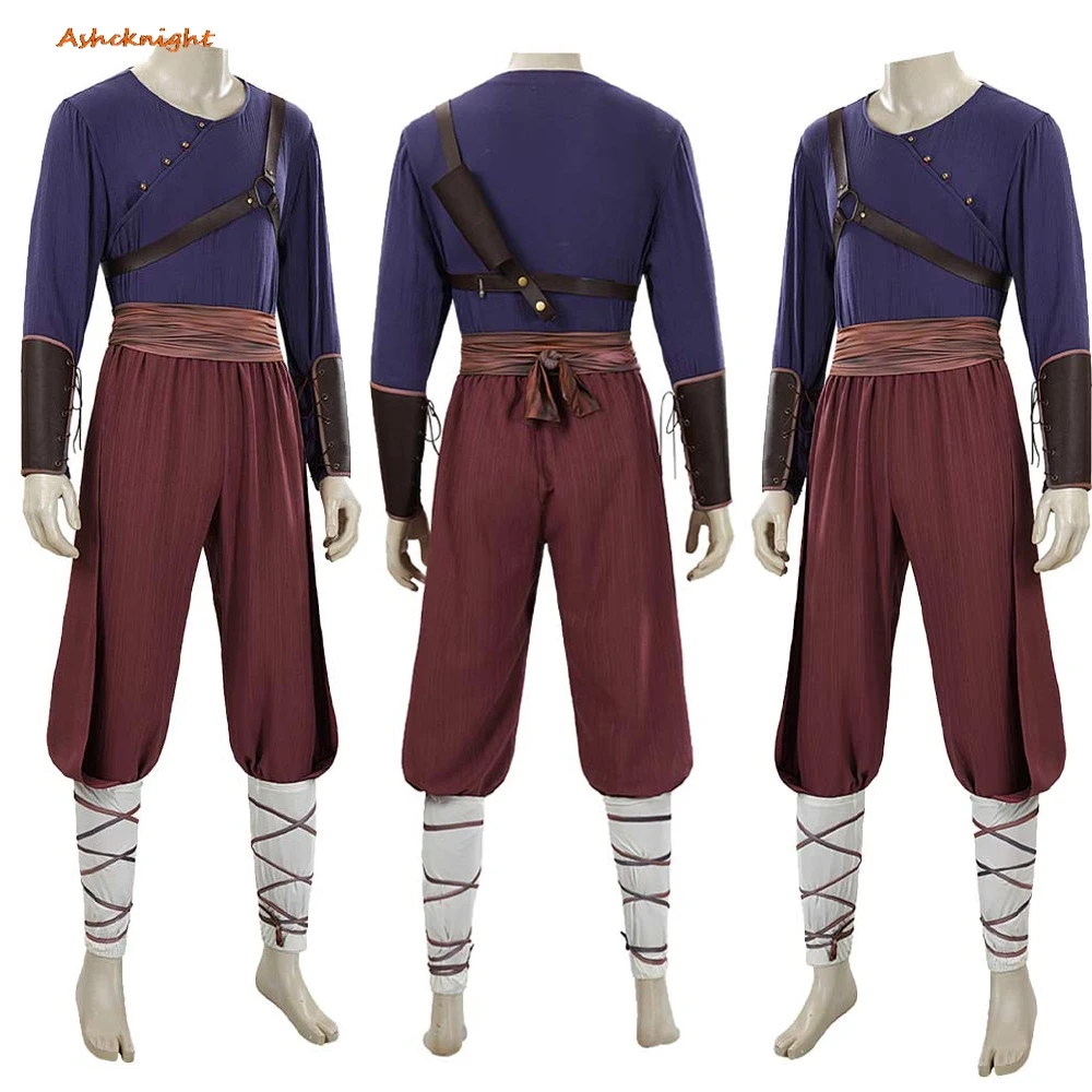 

Cartoon Avatar of Last Cosplay Airbender Zuko Top Pants Clothes Party Disguise Roleplay Outfits Suit Halloween Costume Carnival