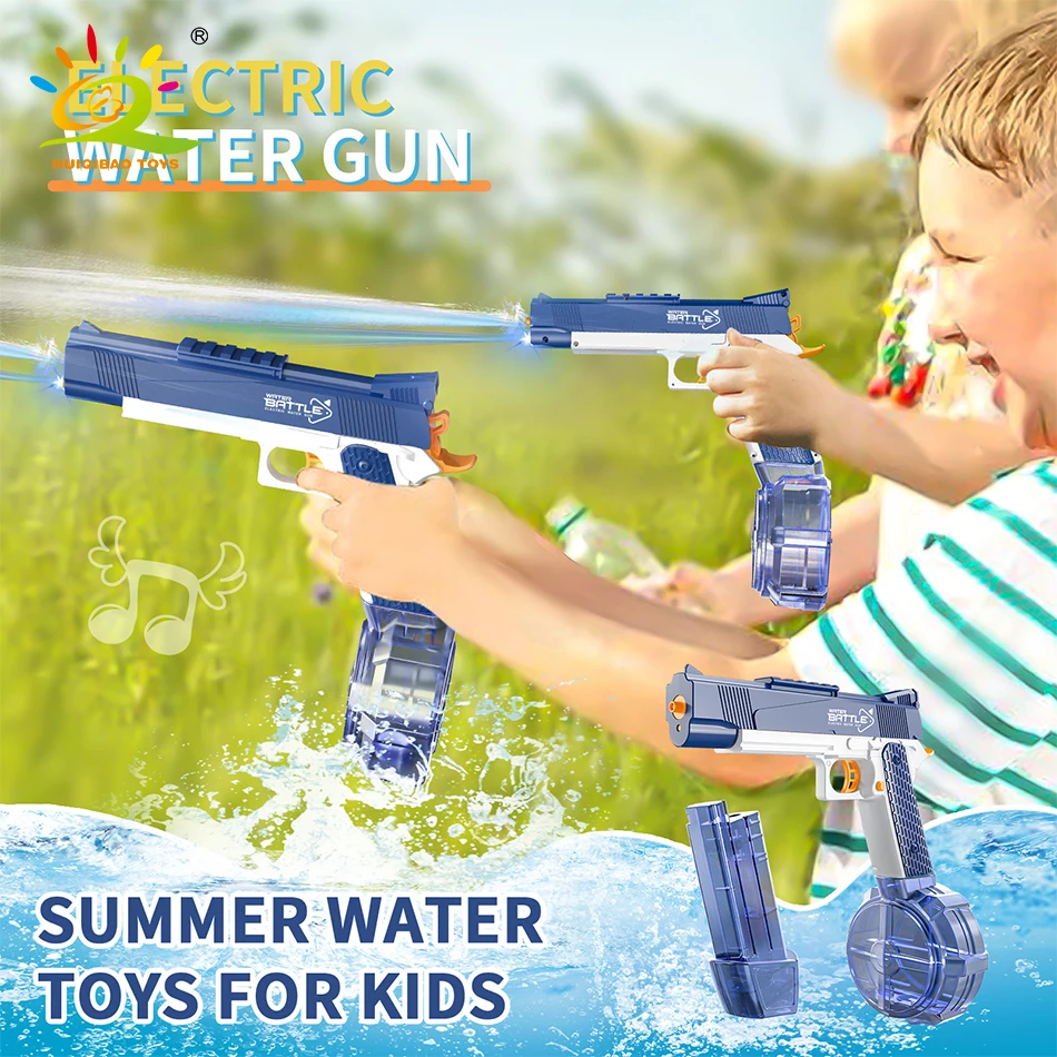 HUIQIBAO Pistola ad acqua completamente automatica, giocattolo interattivo genitore-figlio, regalo perfetto