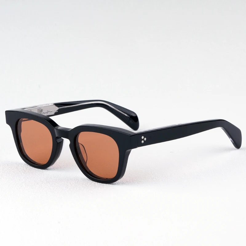 النظارات الشمسية النسائية 2025 الماركات الفاخرة جوليان النظارات الشمسية سميكة خلات مربع Uv400 النظارات الكلاسيكية النظارات الشمسية للرجال