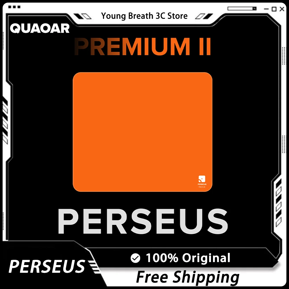 

QUAOAR GAMING GEARS PERSEUS Gaming Mousepad Non-slip PORON E-sports Competition Level Smooth Mouse Pad Valorant FPS PC Gamer