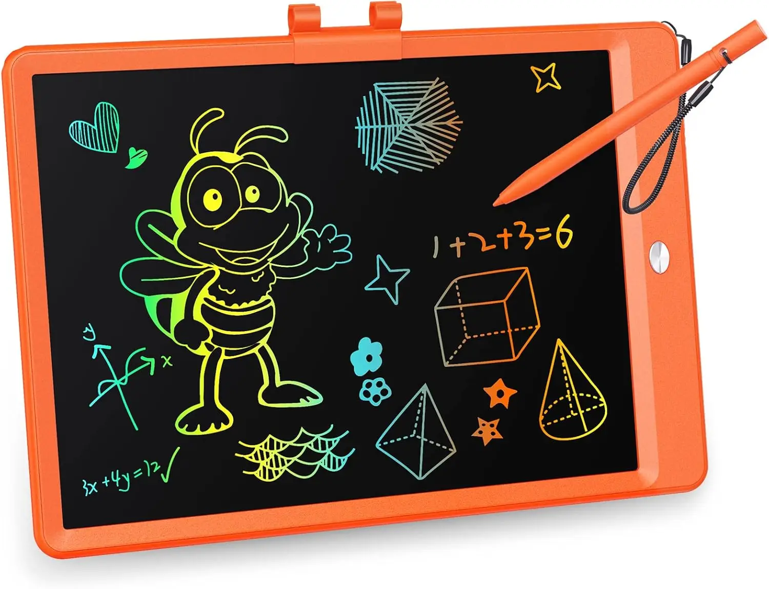 

LCD Writing Tablet, dler Doodle Board Drawing Tablet, Erasable Reusable Electronic Drawing Pads, 10 Inch Colorful Tod