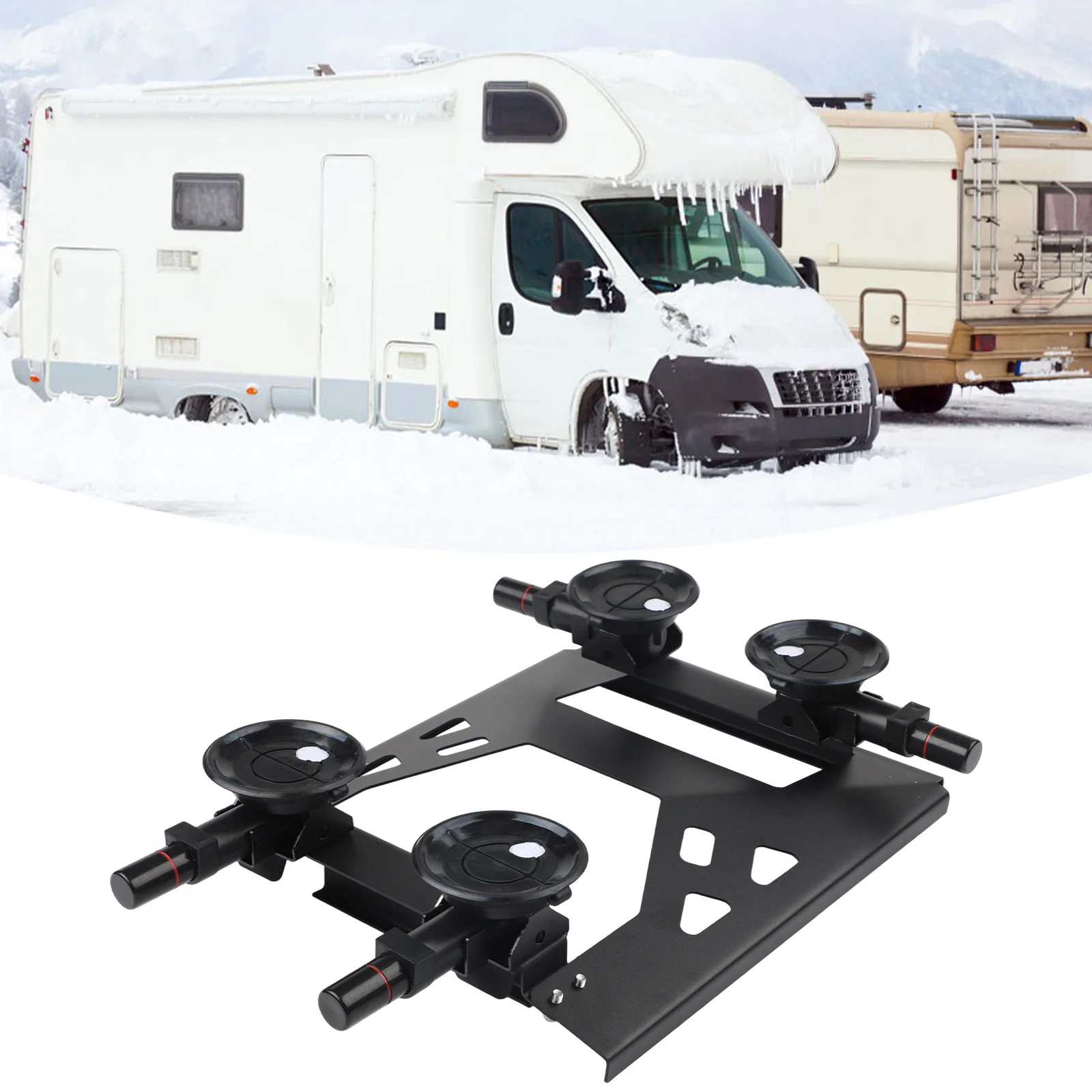 Multi Suction Cup Bracket for Starlink For Mini Device Suitable for Car RV and Yacht with Weather Resistant Stability