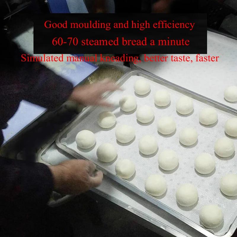 2024 New Automatic Mantou Molding Machine Professional Commercial Dough Cutter Electrical Appliance