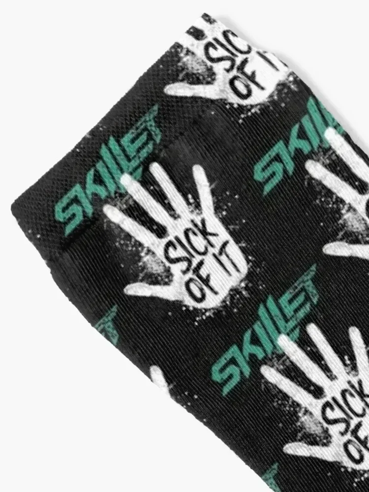 Skillet Sick Of It Socks Christmas sports and leisure Woman Socks Men's