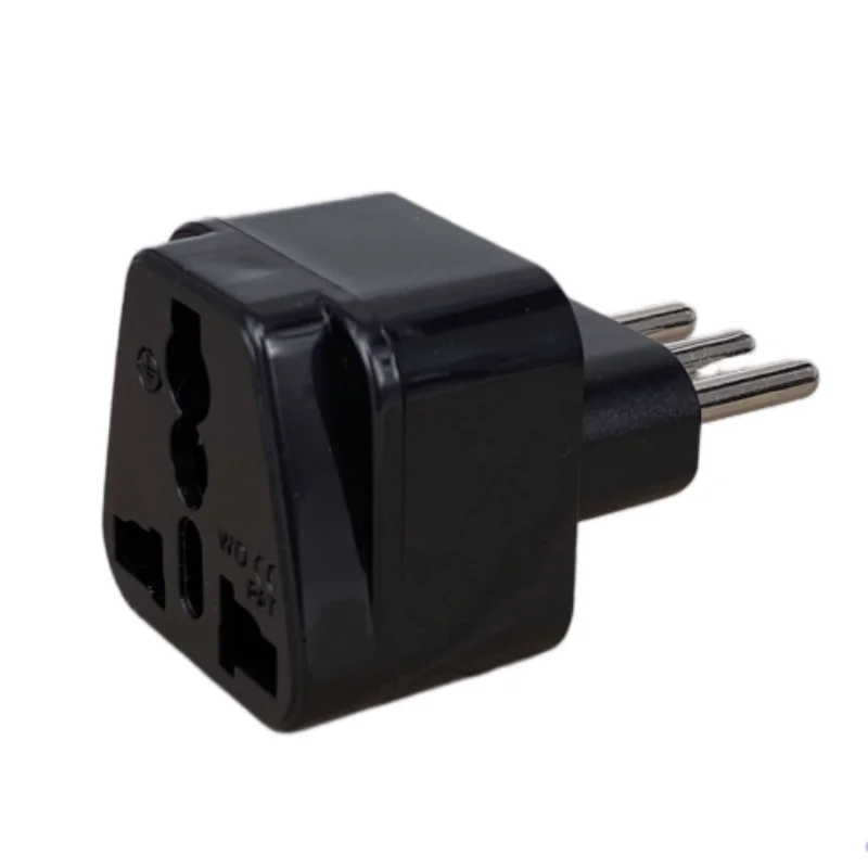 جديد جودة عالية العالمي المملكة المتحدة/الولايات المتحدة/الاتحاد الأوروبي/الاتحاد الأفريقي إلى إيطاليا الإيطالية 3pin محول قابس السفر محول نوع L محول القابس تحويل