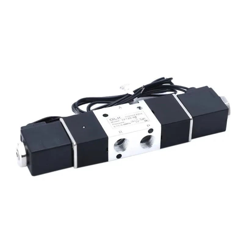 3V120-06 Pneumatic Air Solenoid Valve Two Position Three-Way AC220V DC24V DC12V AC110V AC24V Normally Closed Valve