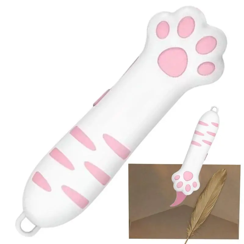 Cat Paw Box Opener Telescopic Package Opener Portable Cat Paw Envelope Slitter Cute Tool For Opening Packages Cartons