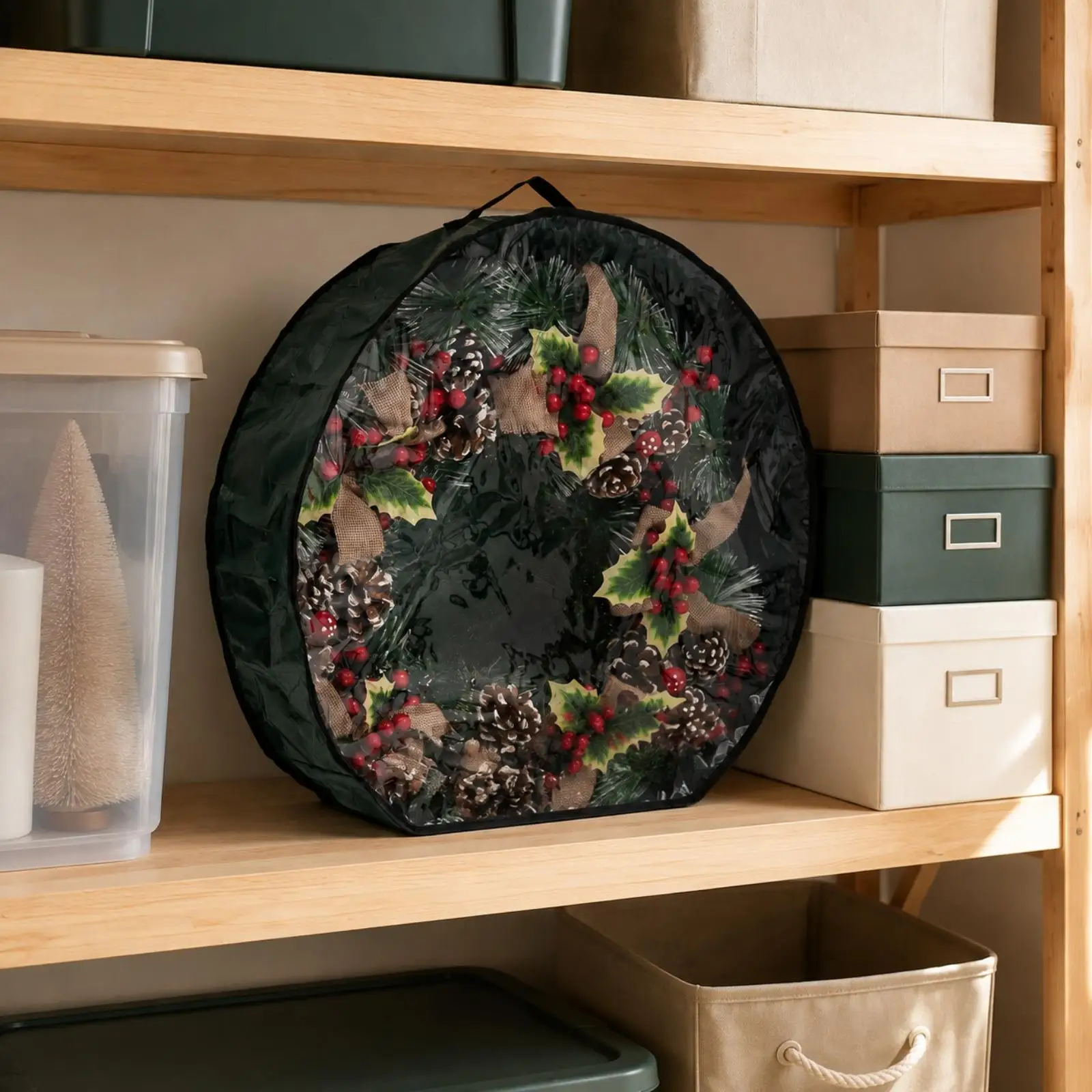 clear-wreath-storage-pouch-dustproof-round-bag-for-decorative-wreath-closet-organization