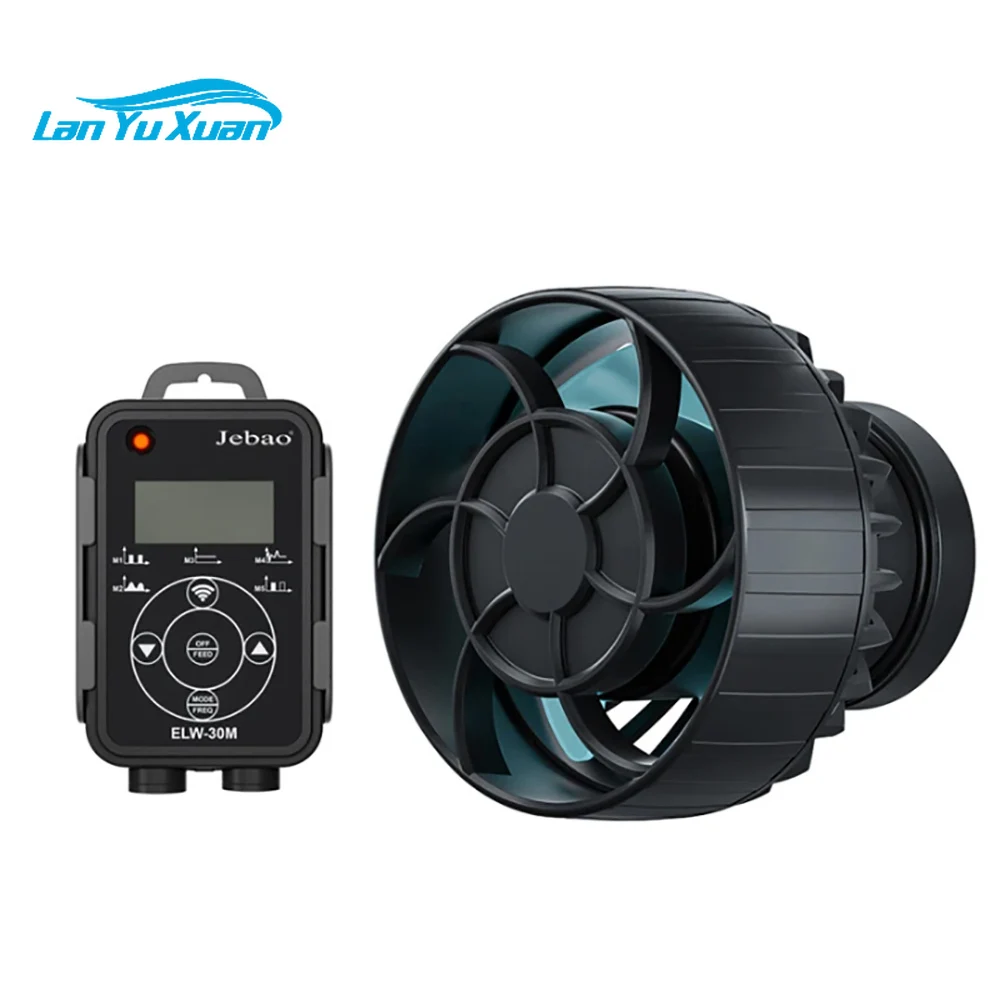 

New Jebao 2023 Wave Pump WiFi+APP+Manual Control Aquarium Water Pump ELW Filter Fish Tank Ultra Quiet Operation Flow Maker Pump