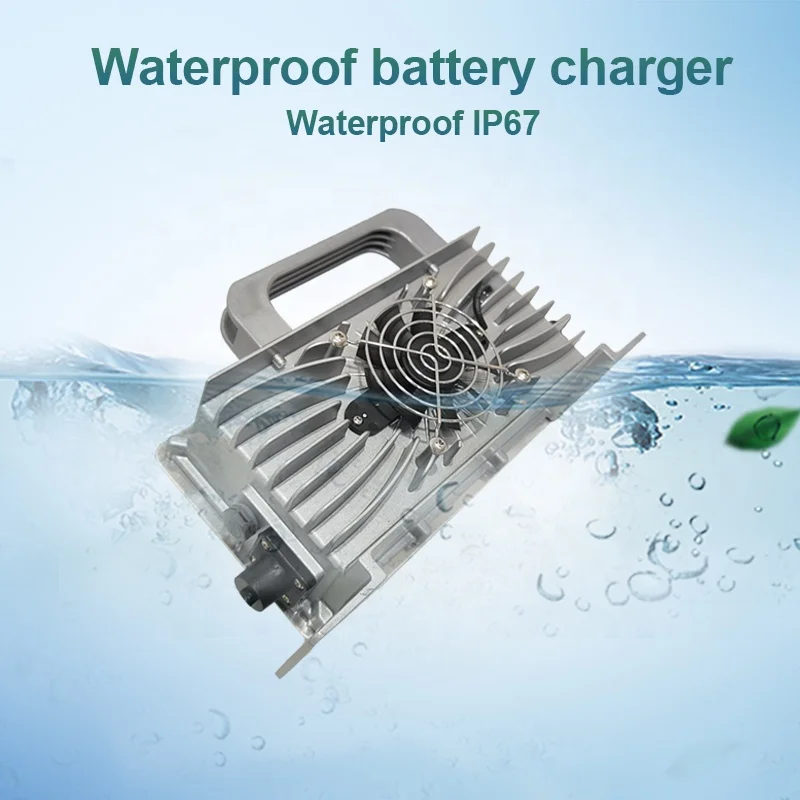 Longrun OBC 72v 15a Carregador a bordo 48v 60a Carregador de bateria LifePo4 à prova d'água para veículos elétricos