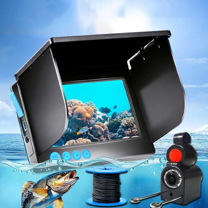 

Underwater High-definition Fish Detector Night Vision Fish Finder Lightweight Tackle Supplies Portable Fishing Tools Equipment
