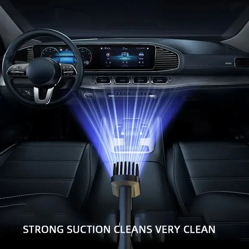 Small car vacuum cleaner, handheld, strong suction, charging car, dual-use car, wireless vacuum cleaner