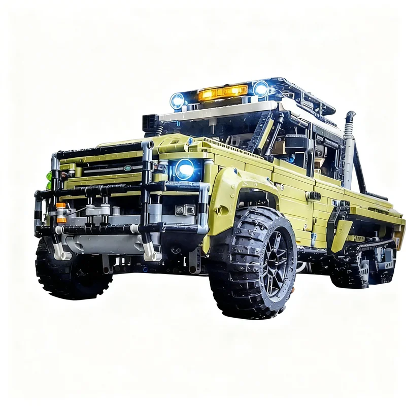 3679pcs MOC La Centaura Defender Half-Track Technical Expert Builder Model Building Blocks Toy Collection Idea Display Assemble