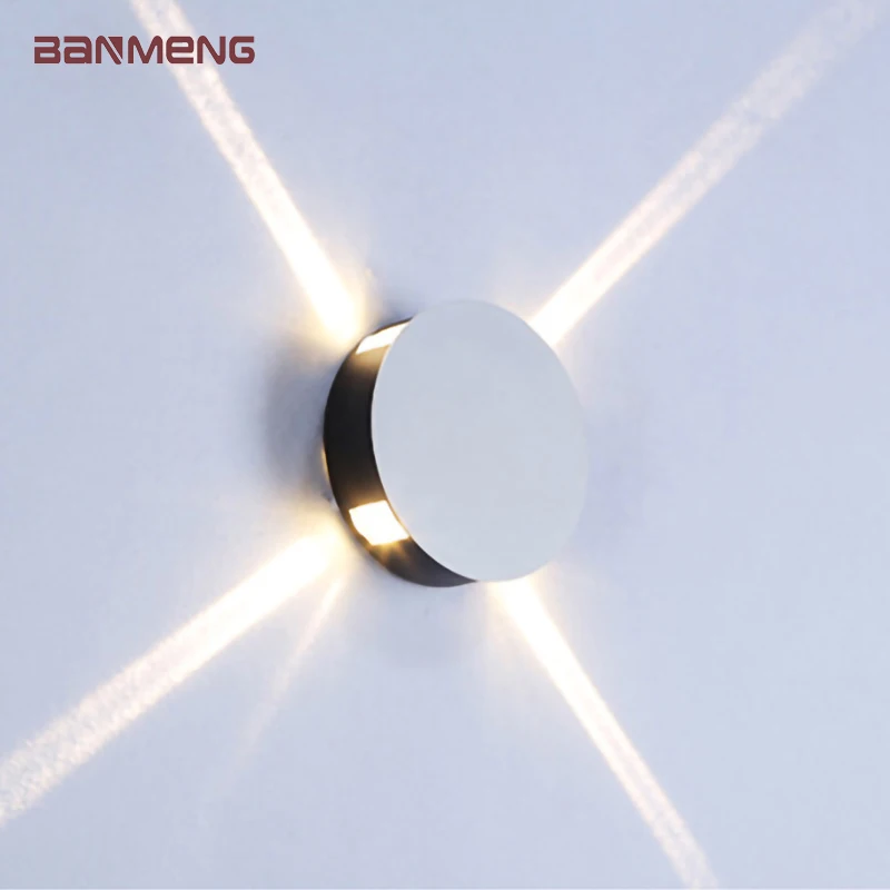 Modern LED wall lamp Cross Light effect sconce light indoor bedroom living room stairs corridor decoration illumination