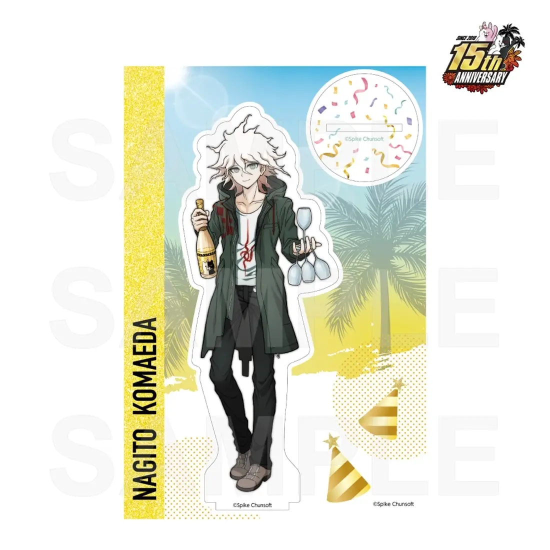 Anime Danganronpa 2: Goodbye Despair New 15cm Acrylic Stand, Hajime Hinata, Easter Decor for Desktop, Bedroom, keychain