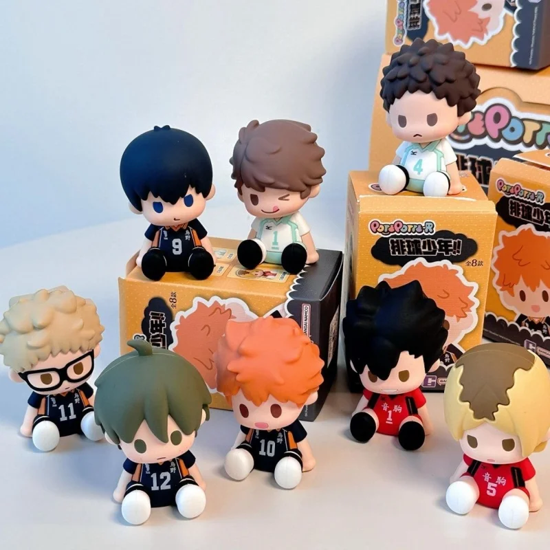 

Хайкю!! Серия Kawaii аниме фигурка слепая коробка Bushiroad Palverse Mystery коллекция украшения игрушки подарки на день рождения
