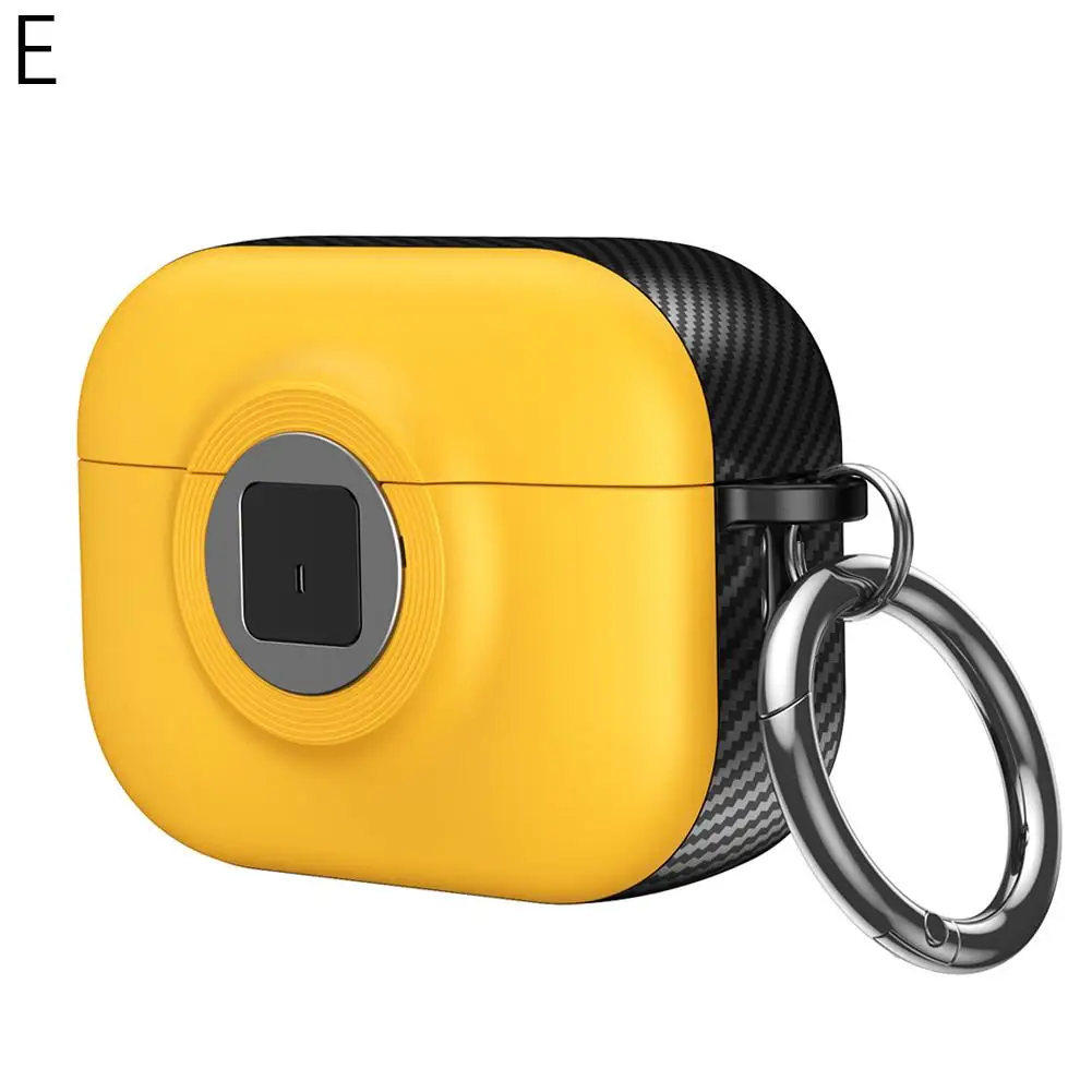 Adatto per Airpods 4 Custodia per auricolari Custodia protettiva per auricolari con aspetto blocco creativo Antiurto anti-goccia per Airp H5M1