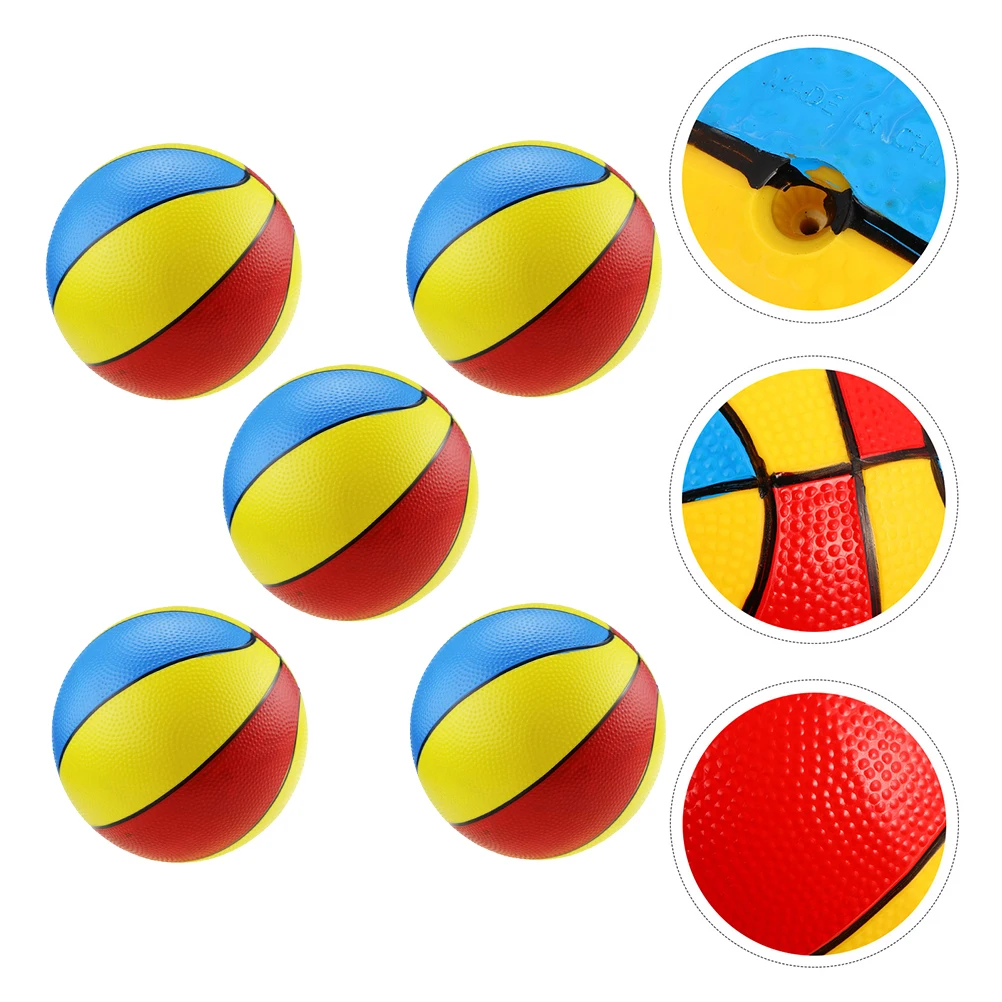 5 ชิ้นลูกบอลเป่าลมขนาดเล็กของเล่นลูกบอลชายหาดอุปกรณ์ของเล่นปาร์ตี้ว่ายน้ำ