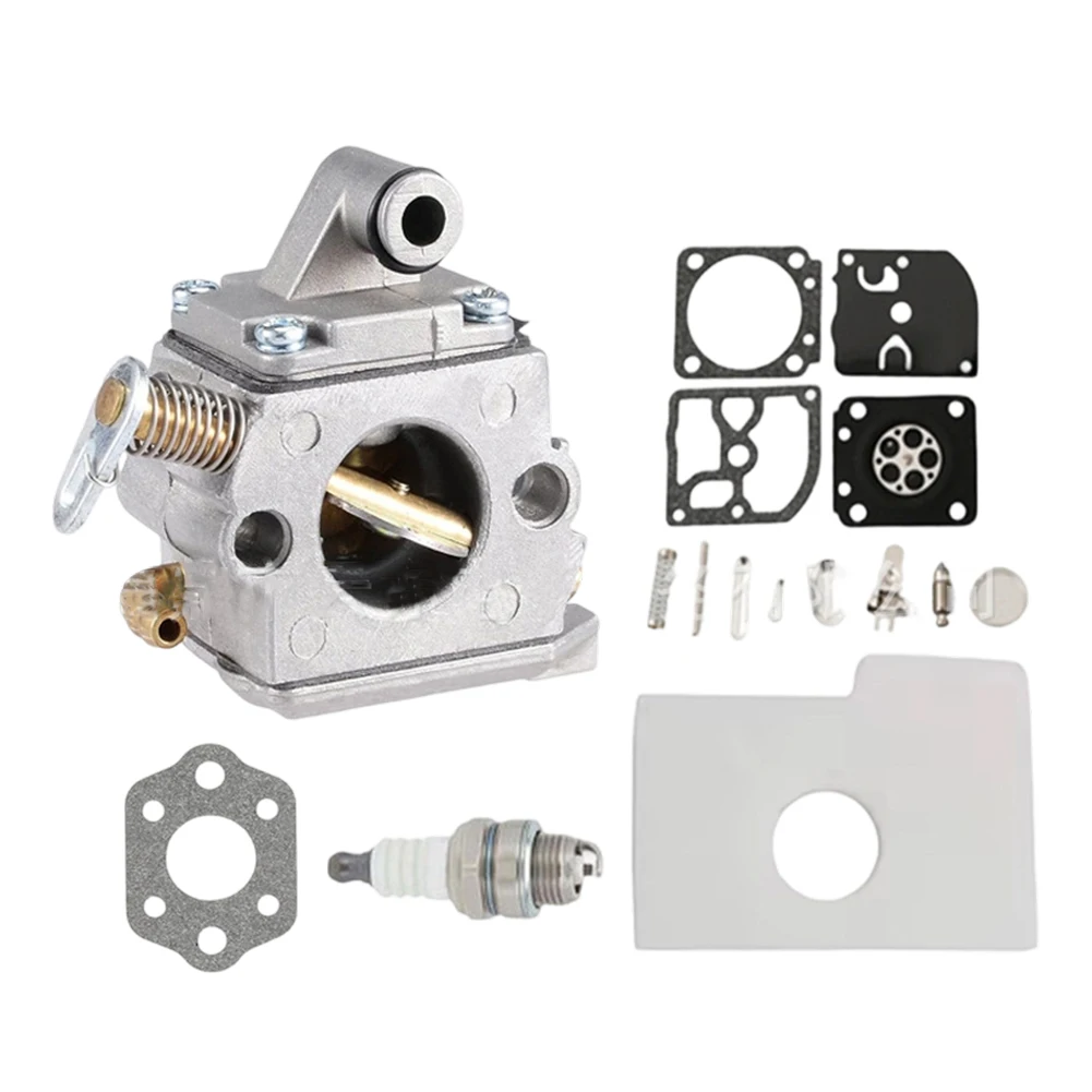 Fuel Efficiency MS170 Carburetor 1.2in Lightweight Aluminum Carburetor Aluminum Alloy Construction For MS170 MS180