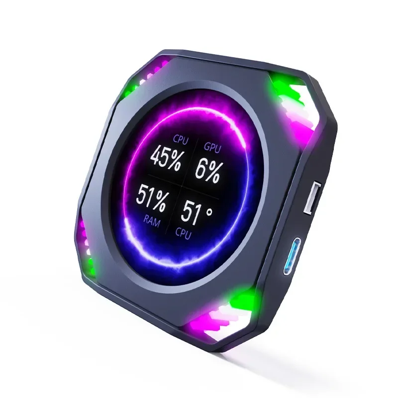 

secondary screen/2.1 inch USB water cooling screen/computer secondary screen/computer CPU GPU monitoring