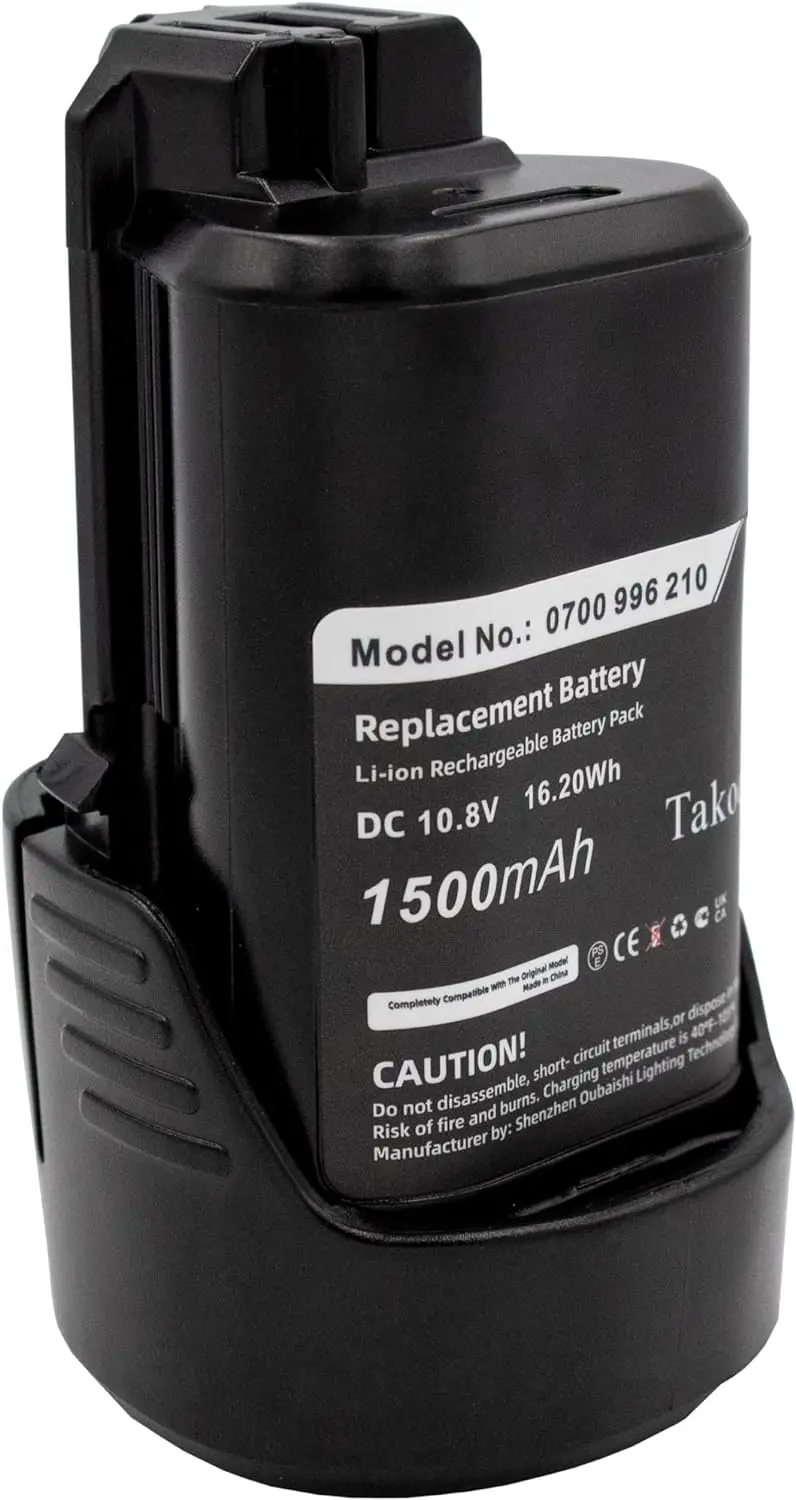 

Replacement Battery for Bosch GSR 10.8 V-Li GSR 10.8 V-LI-2 GSR 10.8 V-LI2 GSR 10.8-2-LI GSR 10.8-LI PS10-2 PS10-2A PS20-2