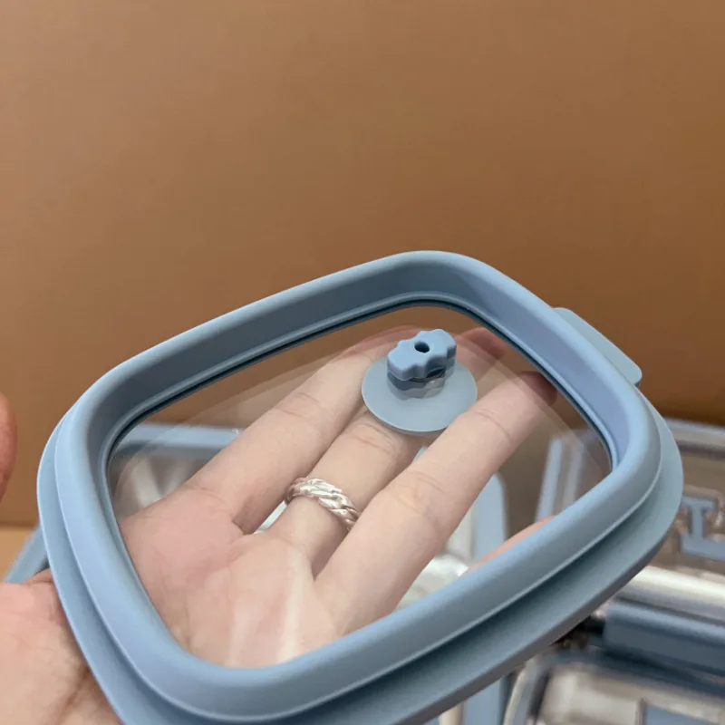 304 Stainless Steel Airtight Food Storage Containers | Stackable Refrigerator Safe Boxes | For Seafood, Meat & Fresh Produce