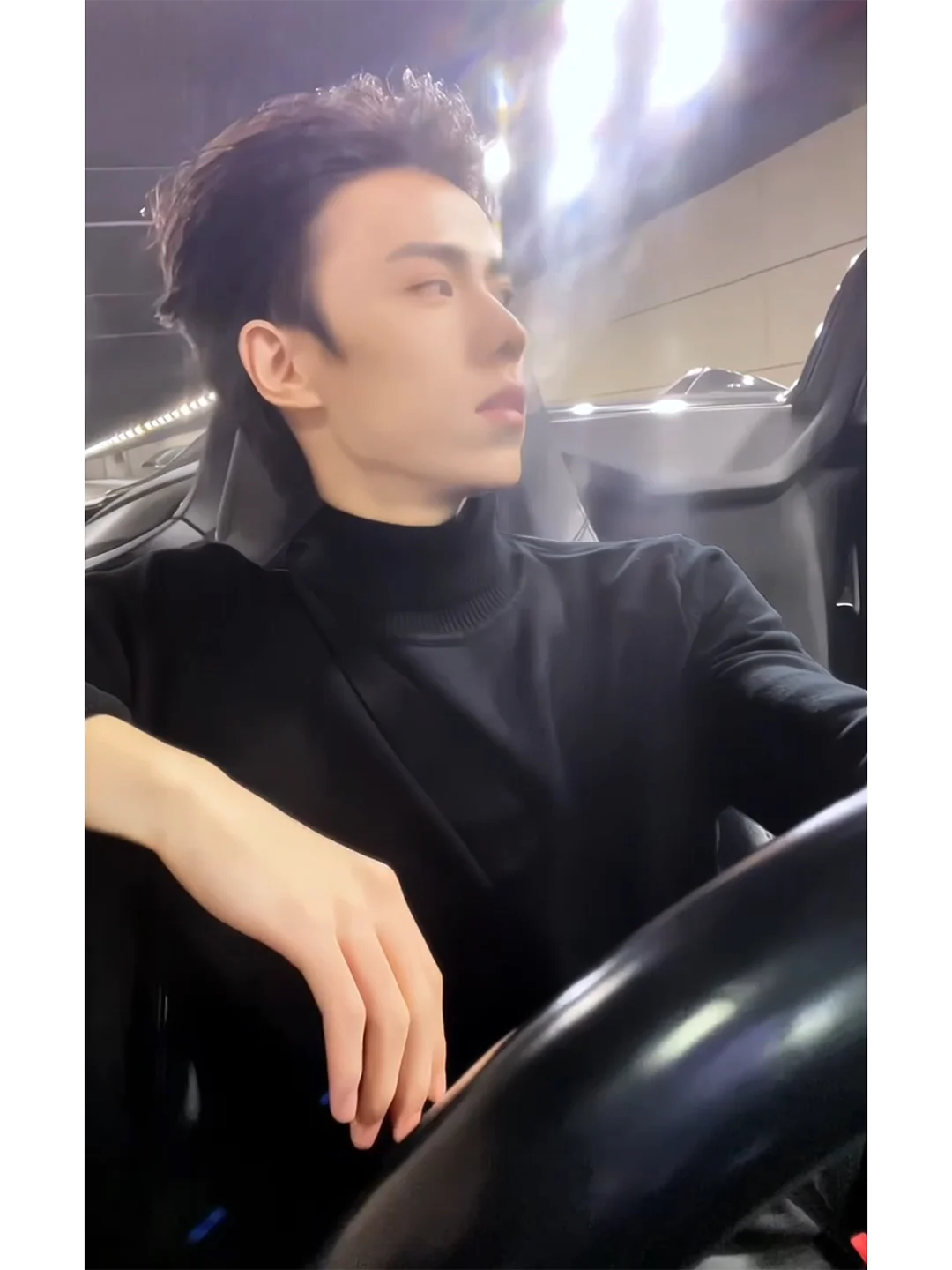 

Мужской трикотажный джемпер Bla American Slim Fit с высоким воротником, на флисовой подкладке, Cleanfit Ciwalk, повседневный, с длинным рукавом