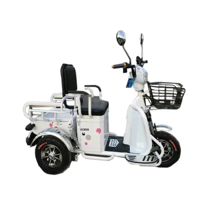 

Cheap Adults 60V 1000W Electric Tricycle for Disabled with Lead Acid Battery