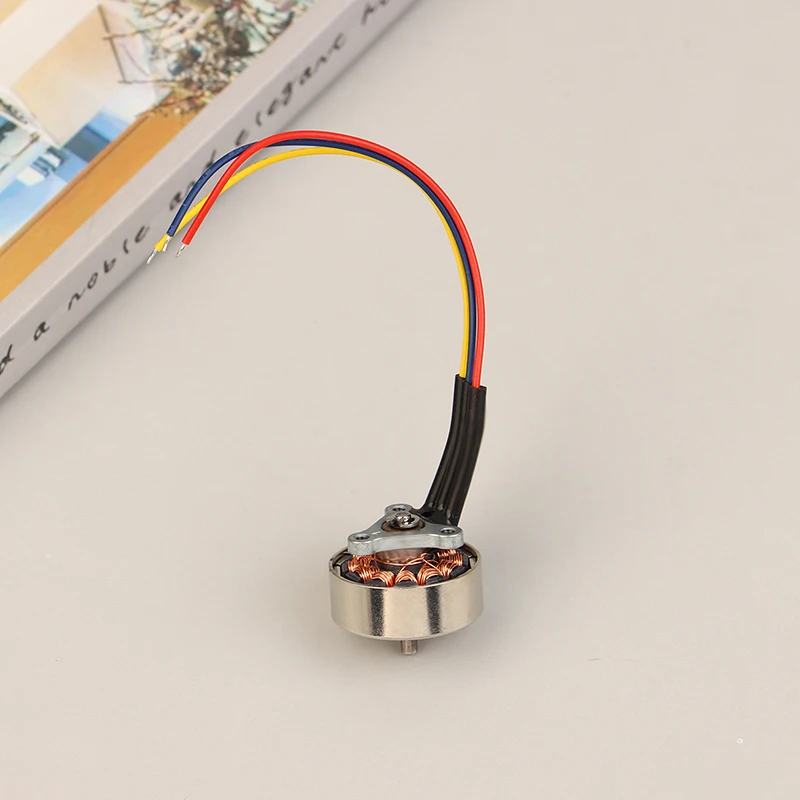 ''1pc 1S-2S 3.7V 7.4V 15000KV Tiny 14mm 3-phase Brushless Motor High Speed Engine 1.5mm Shaft For RC Drone Fan Radiator Motor